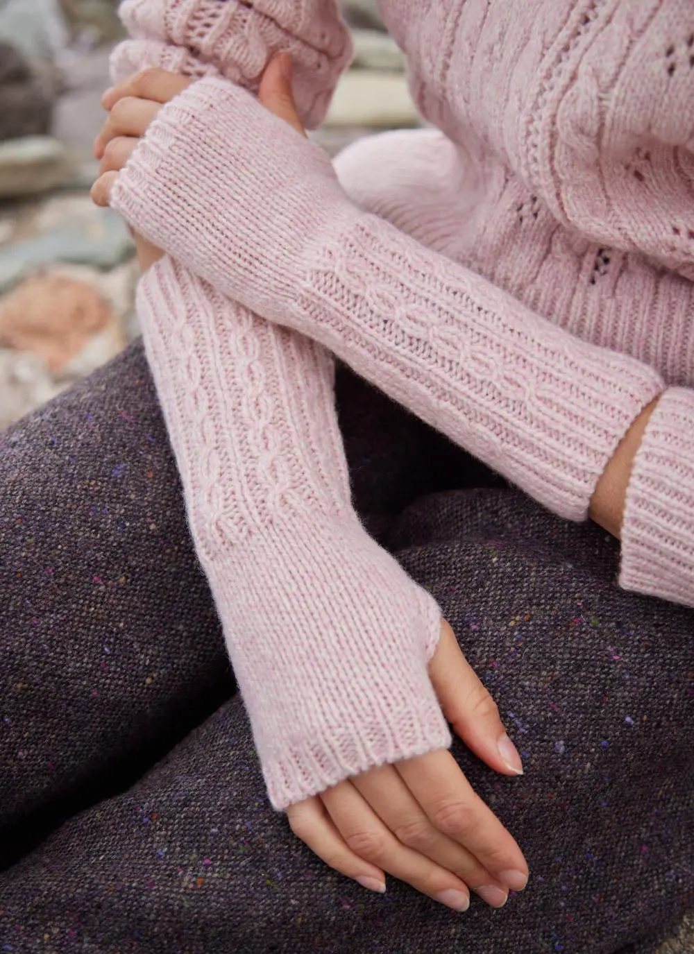 Wool Cashmere Handwarmers